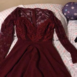 Red homecoming dress (worn once)